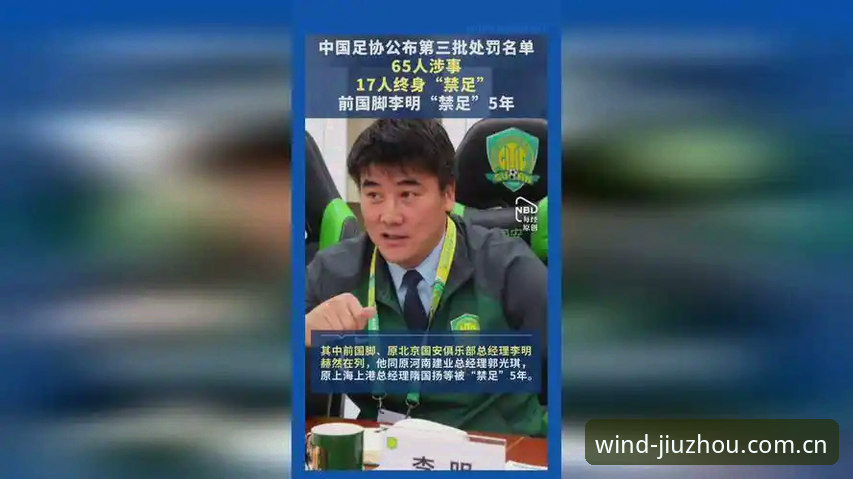 九州体育专业体育攻略 中国足协第三批禁足名单详解:透视足球反腐新格局